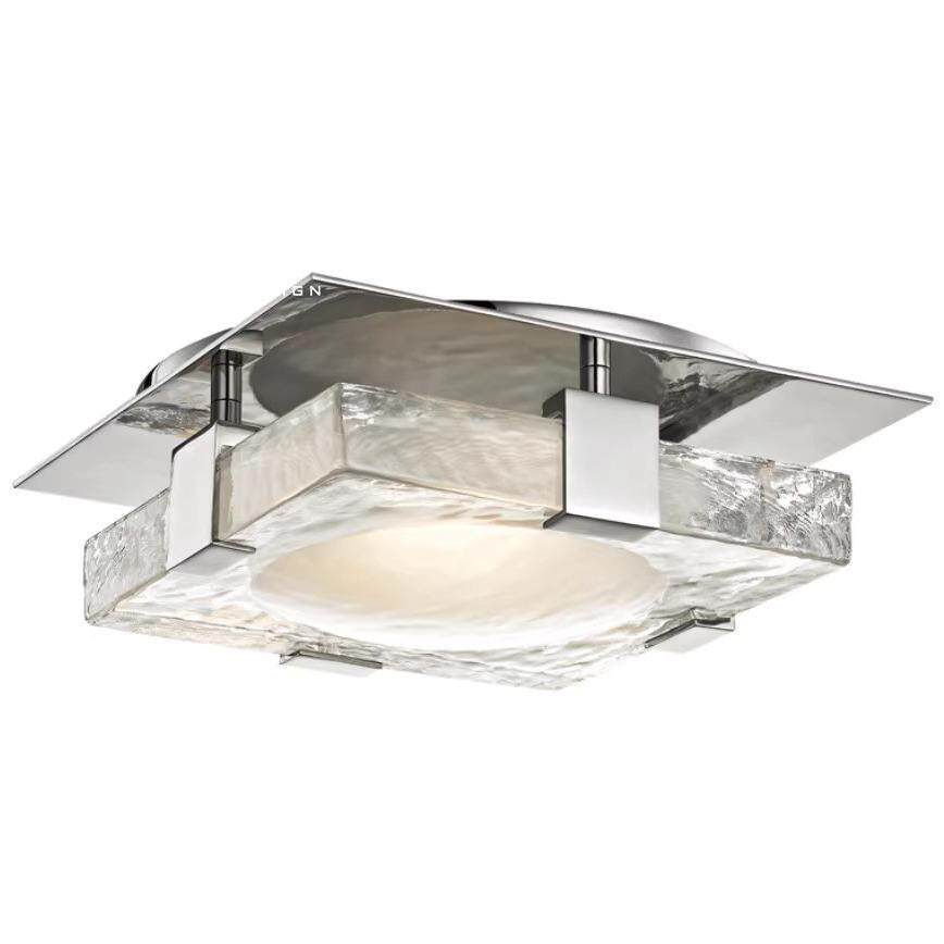 【有躺家居】24年新款吸顶灯极简现代金色银色透明玻璃吸顶灯