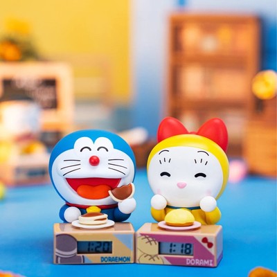 麦和哆啦A梦课堂时钟潮玩盲盒