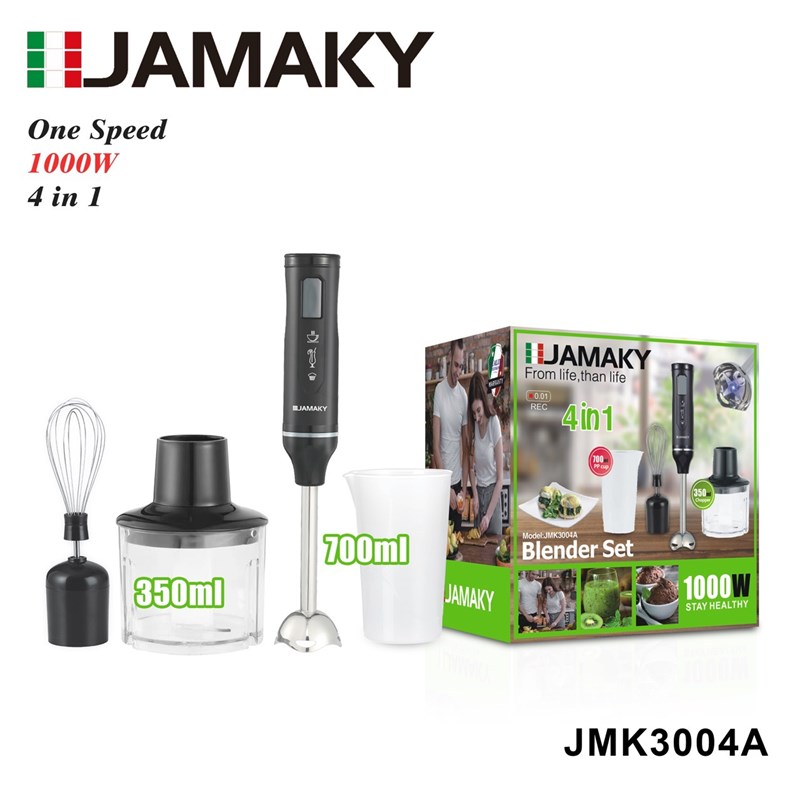 JAMAKY3004A四合一家用G手持电动搅拌棒4in1H
