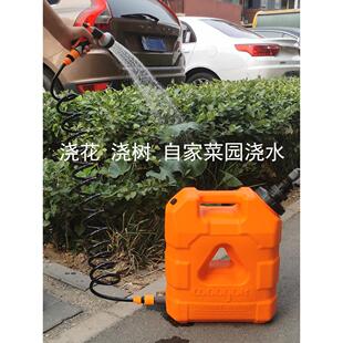 车用增压水桶龙头户外越野车露营便携式车载储水罐淋浴洗澡水箱