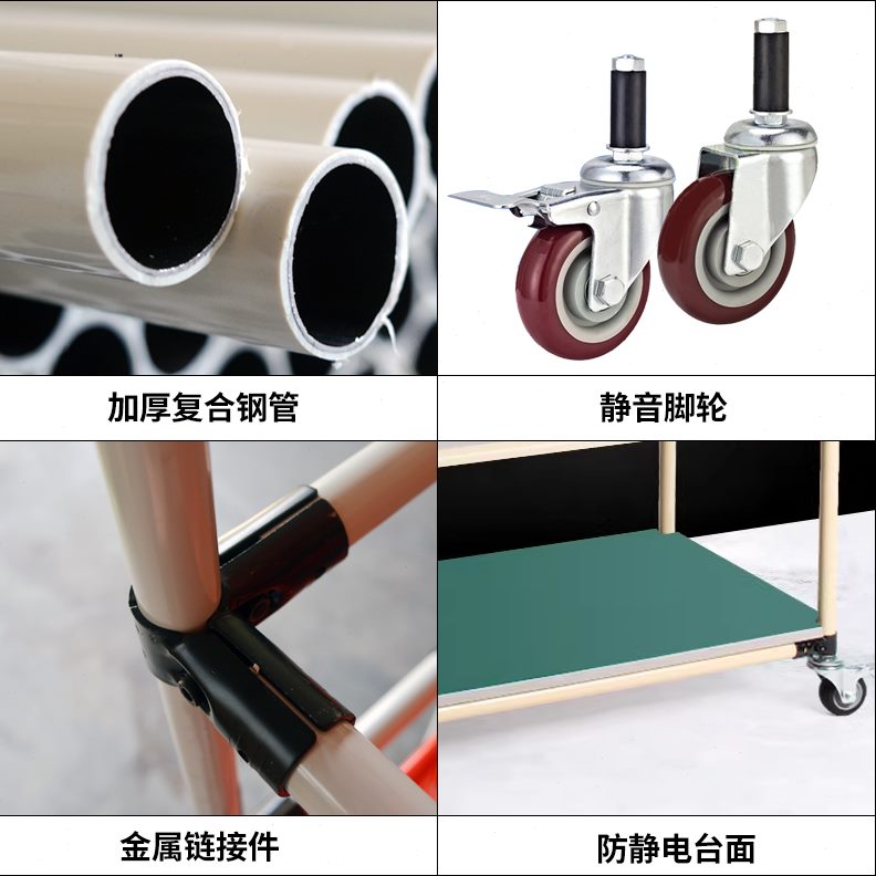 线束收纳物料汽车厂装线放预车间架线轮挂线缆精益管电子架架货架