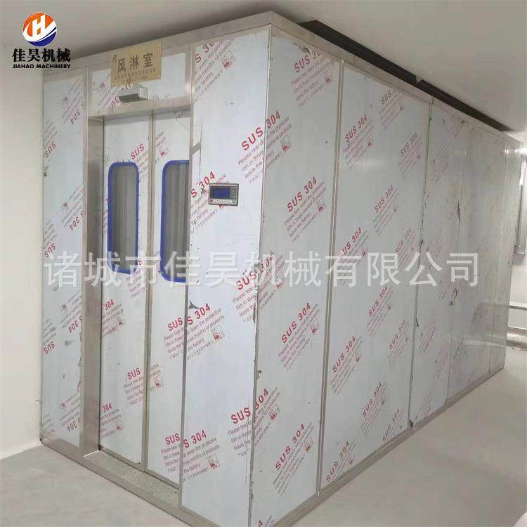 厂家生产车间快速风淋室装置中央厨房通道风淋室净化无尘间设备