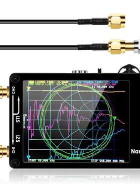NanoVNA 2.8英寸T显示器VNA-H便携式数字矢量网络50KHz-900MHz
