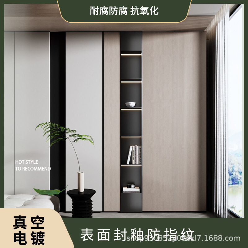 浴室壁龛嵌入式不锈钢壁龛柜电视柜隔板带灯卫生间分层隔板柜入墙图片