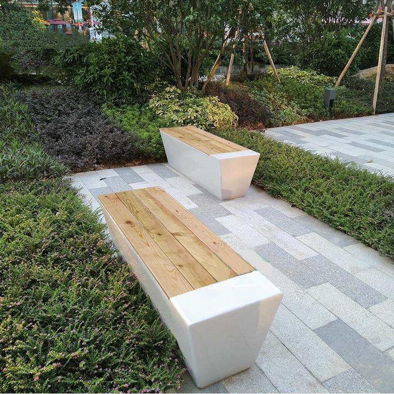 户外玻璃钢座椅防腐木坐凳公园小区景观椅子休息凳子商用景观凳,3C数码配件,USB灯,淘宝优惠券,粉丝福利购,淘宝优惠卷