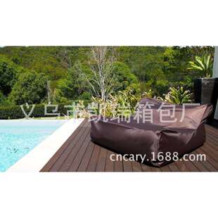 厂家直销超大号双人可坐尺寸 懒人沙发 豆袋躺椅 防水户外couch
