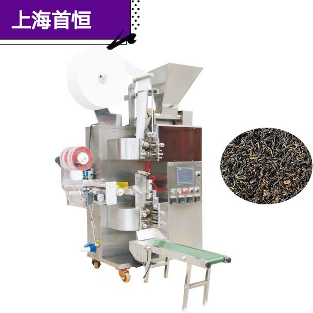 绿茶松阳香茶三边封内外袋包装机