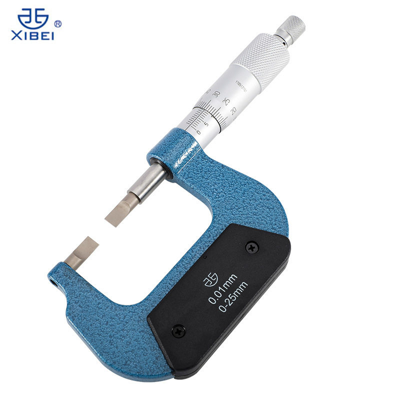 青量叶片千分尺0-25-50-75-100mm薄片千分尺  刀头千分尺0.4 0.75,五金/工具,千分尺,淘宝优惠券,粉丝福利购,淘宝优惠卷