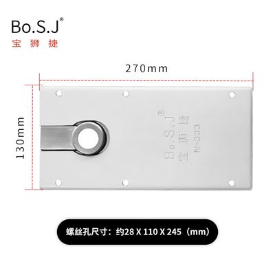 面板地弹簧门盖板配件地弹簧扣板下簧配件玻璃门门夹头夹盖子上地