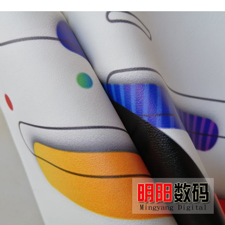 适合做厚有数码印花加工皮衣7皮裤包包MM细纹A弹力皮革软21PU度1