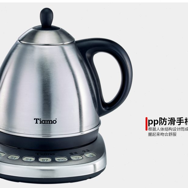 oam细i长T具 1L4不锈钢手冲咖啡壶温控 30智能专业嘴手冲咖啡壶器