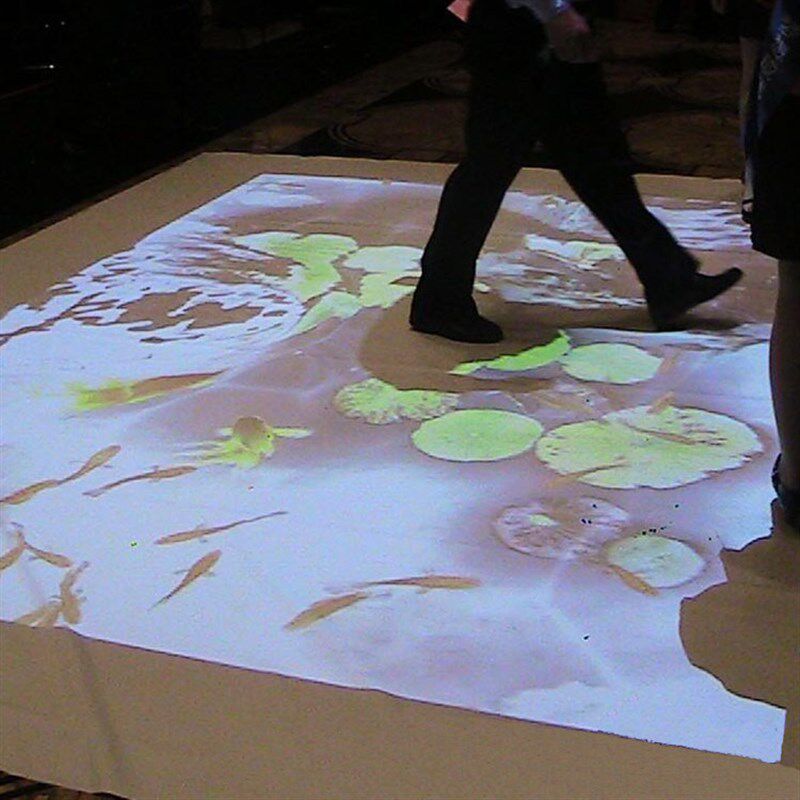 地面互动投影 多媒体互动地面投影系统 互动地面投影系统