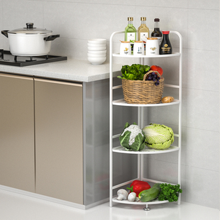 厨房放菜的置物架子多层多功能专用不锈钢落地搁菜架放熟菜阳台架