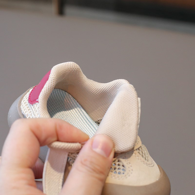 夏季男宝宝女网鞋婴儿0一1-3岁鞋子幼儿男童夏软底镂空透气学步鞋