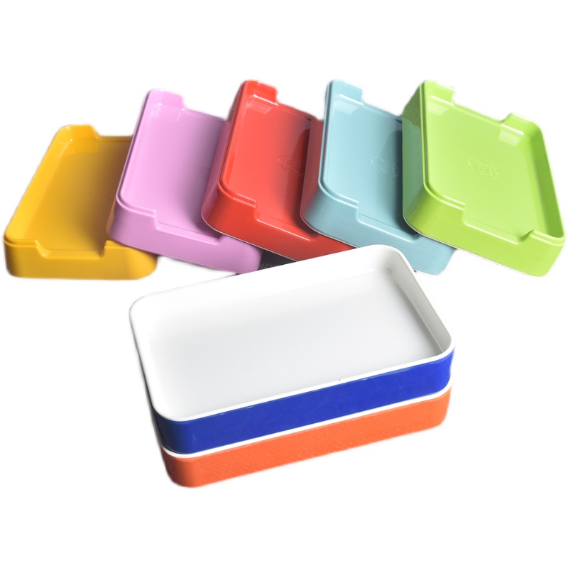 密胺餐具自主火锅店串串香专用菜盘子长方形烤盘塑料烤肉配菜碟子