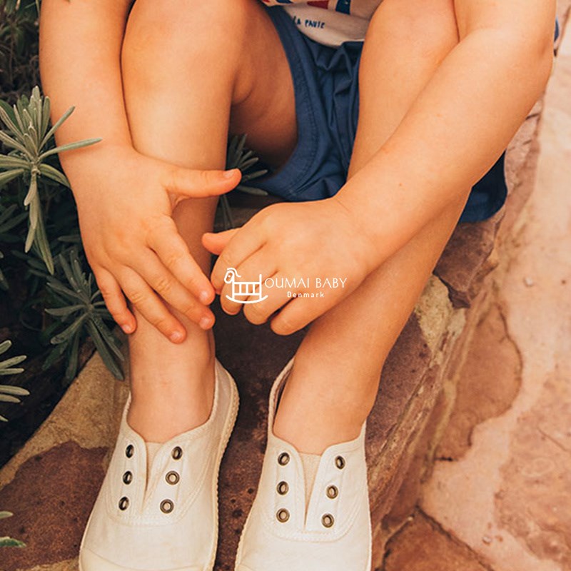 igor春秋男童鞋女宝宝学步鞋软底帆布鞋透气婴幼儿鞋子一脚蹬单鞋