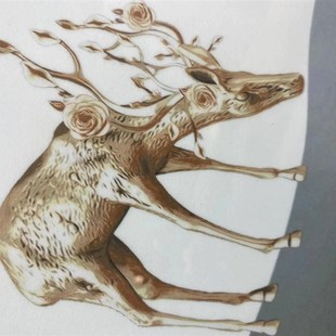 800X2600X9山清水秀岩板电视背景墙上玄关大理石地瓷砖台面板餐桌