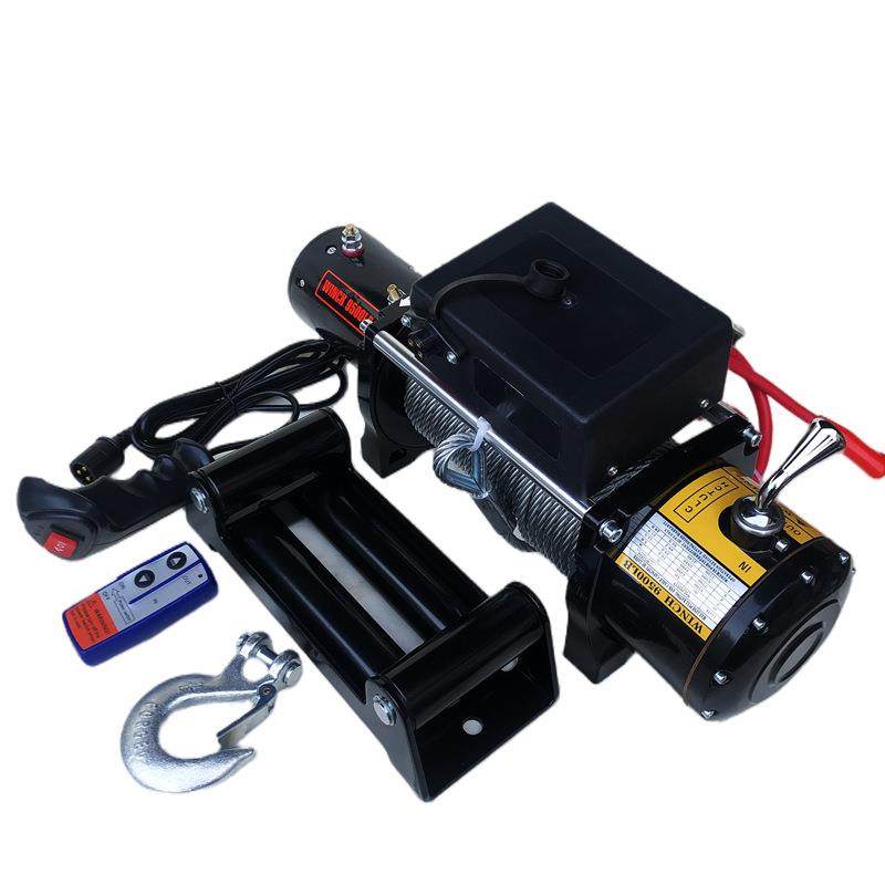 汽车绞盘电动绞盘车载小吊机牵引器9500磅铜芯电机汽车救援工具,搬运/仓储/物流设备,其他起重搬运设备,淘宝优惠券,粉丝福利购,淘宝优惠卷