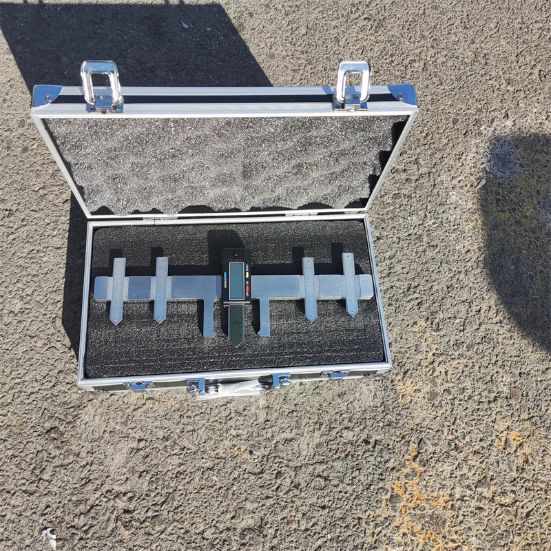 数显式钢轨辙叉磨耗测量仪 标尺式辙叉磨耗测量器 钢轨磨耗测量尺