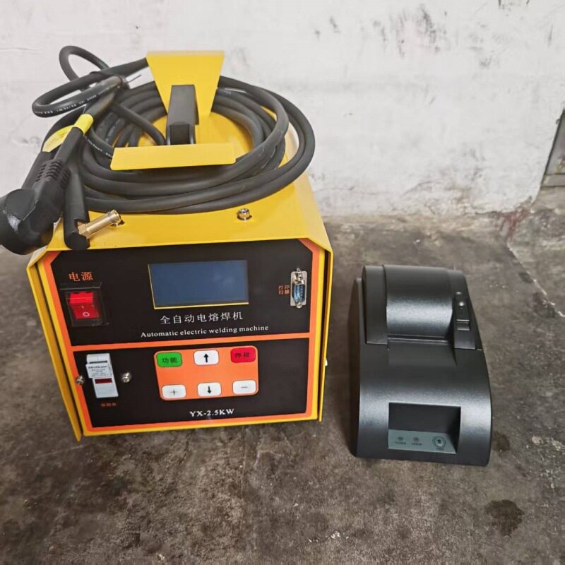 全自动电熔焊机2.5KW3KW5.5KW钢丝骨架管焊接机手提PE电熔焊机