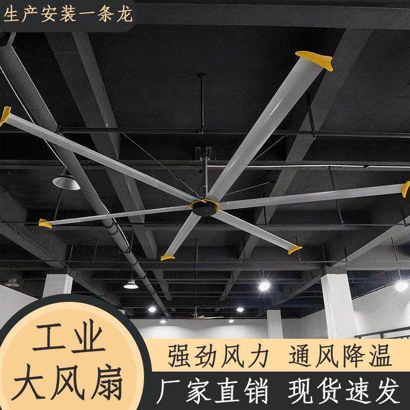 大型工业吊扇7米3工厂车间商用变频风扇夏季通风降温大功率大吊扇