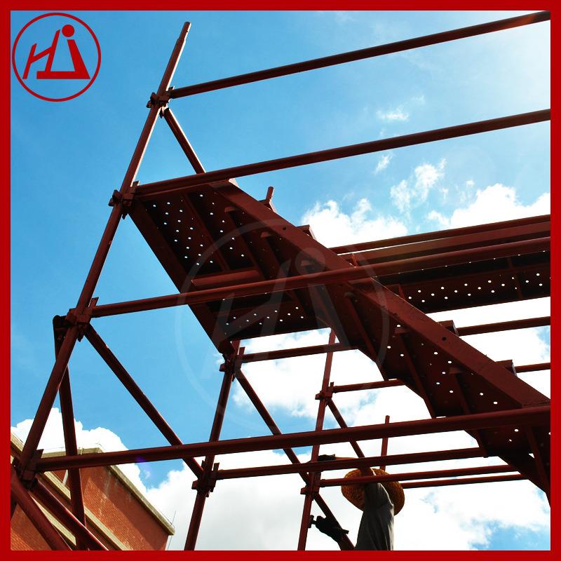 新款香蕉式脚手架喷漆星式安全施工梯高墩建筑爬梯