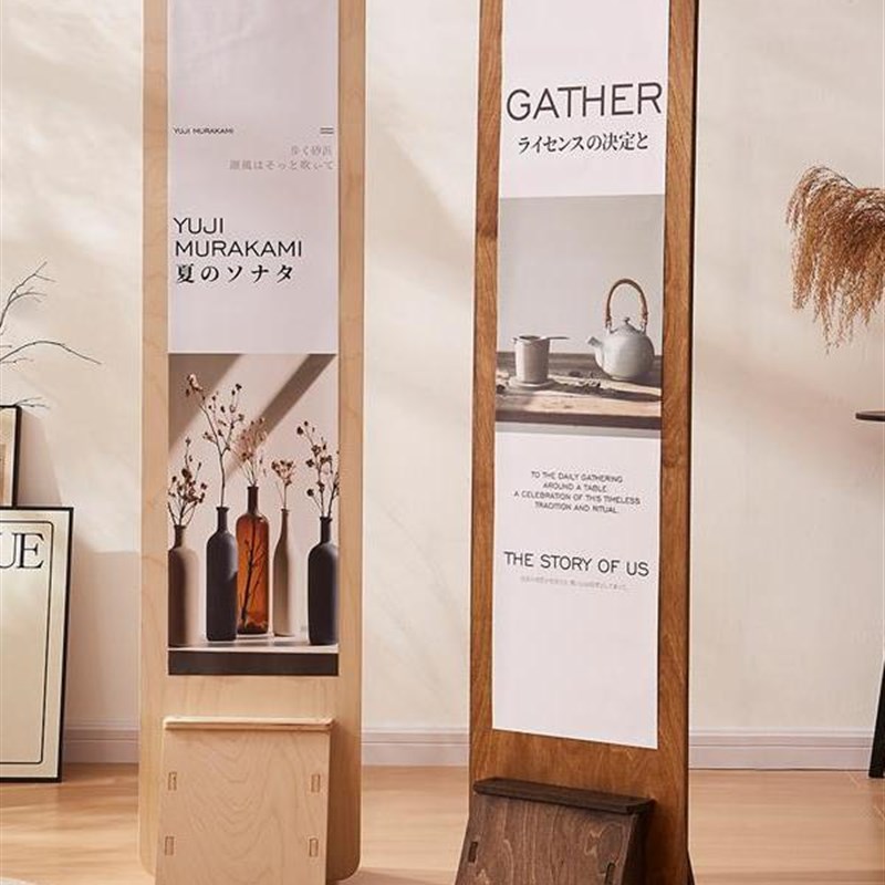 宣传展示板立式落地式展示架迎宾牌架活动立牌展示牌广告牌海报架