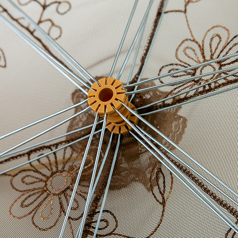 大号 饭菜罩子盖菜罩 防苍蝇可折叠餐桌罩剩菜罩饭罩家用遮菜盖伞