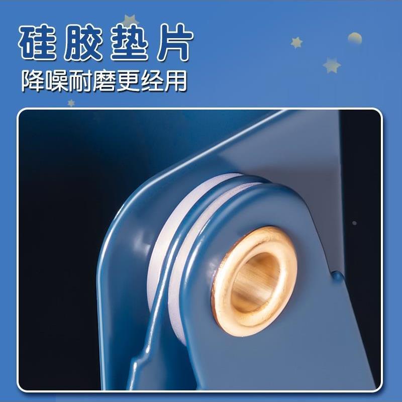 可伸缩书立架大号折叠放书收纳架子学生用桌上书架桌面书立书靠书
