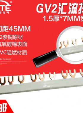 保护连7铜间距紫  排G*V2接 P25马达32NS排-451.5接线63A汇流排