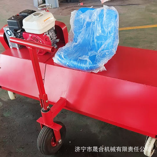 座驾式汽油柴油梳草机人造草坪草场打理草丝梳理机多功能冲砂刷草