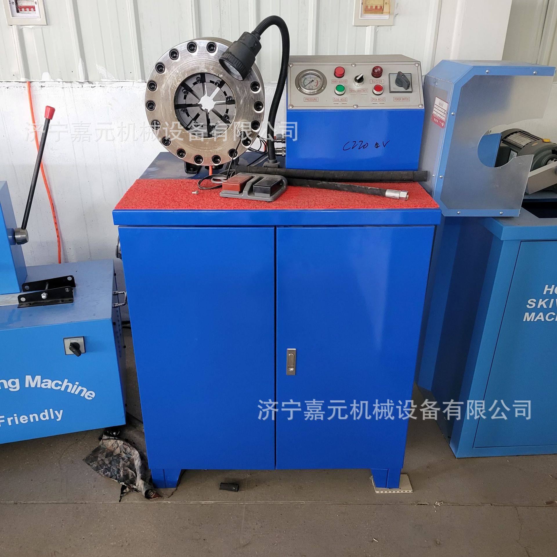 电动液压立式缩管机 建筑钢管压管机 高压油管胶管接头缩管机,五金/工具,液压机/油压机,淘宝优惠券,粉丝福利购,淘宝优惠卷