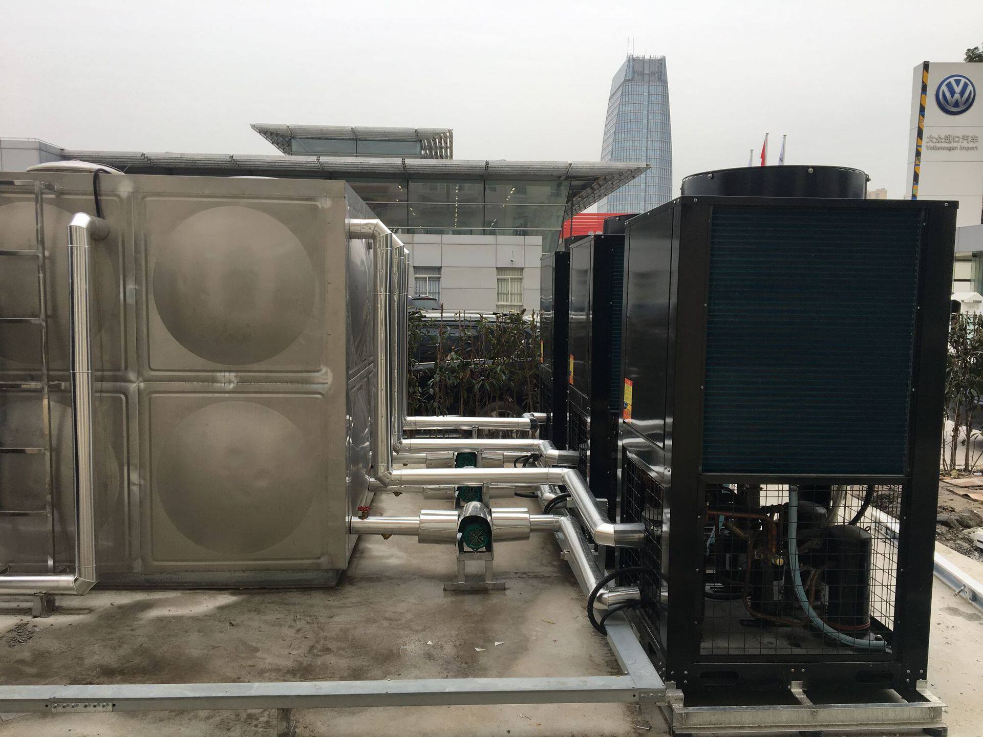 无锡大型酒店空气能热泵中央热水系统酒店用空气能热水器