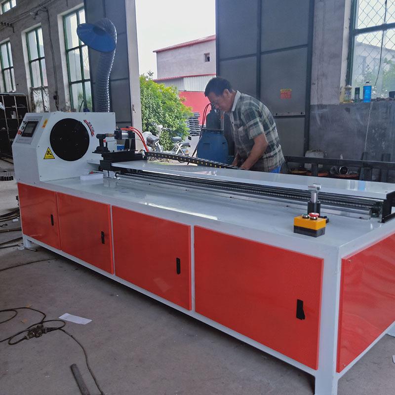 单刀数控纸管精切机全自动大口径纸筒切段机切纸管机纸管磨头机