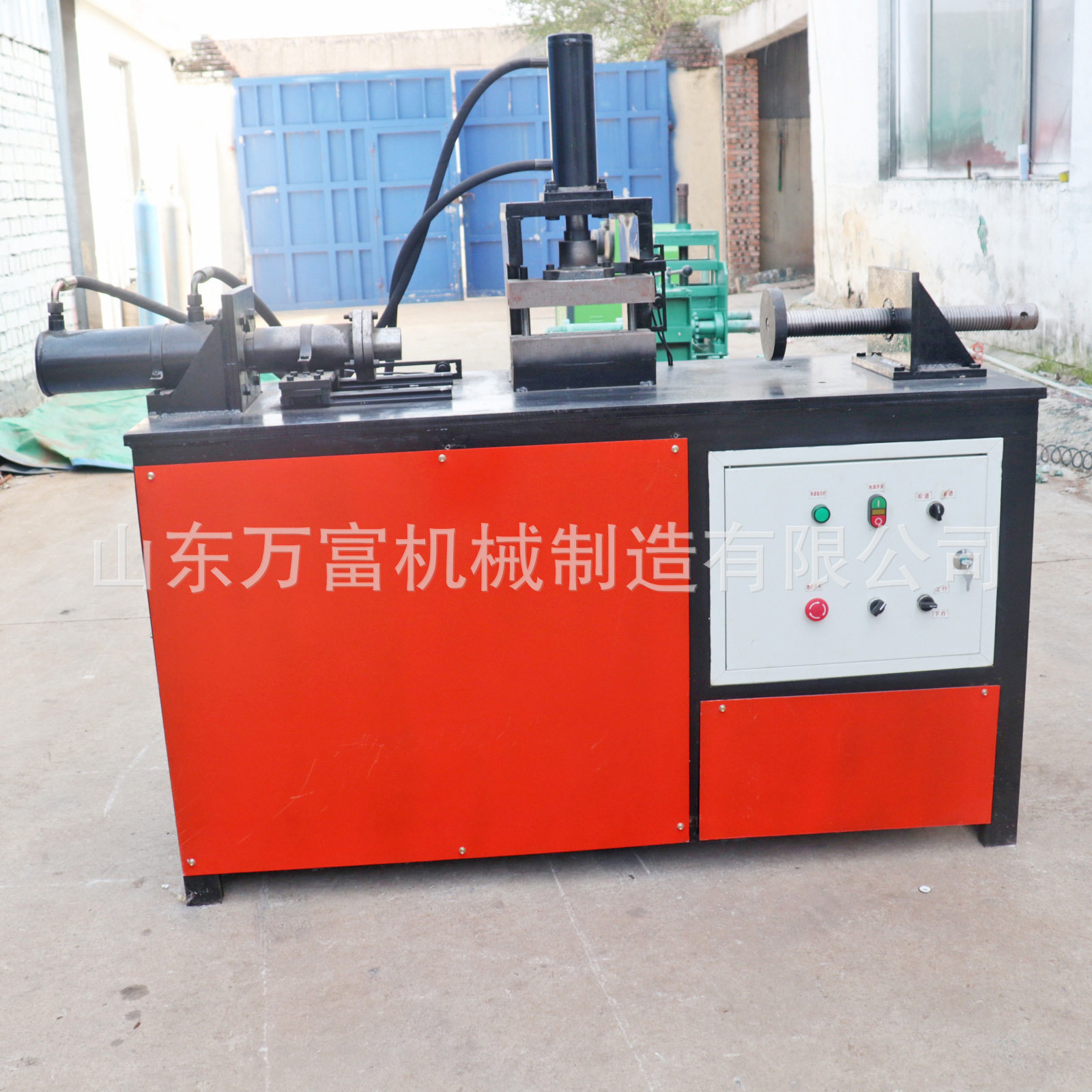 管材对接成型电动缩口机风冷型不锈钢管缩管机液压无痕双缸缩管机,五金/工具,液压冲孔机/切排机,淘宝优惠券,粉丝福利购,淘宝优惠卷