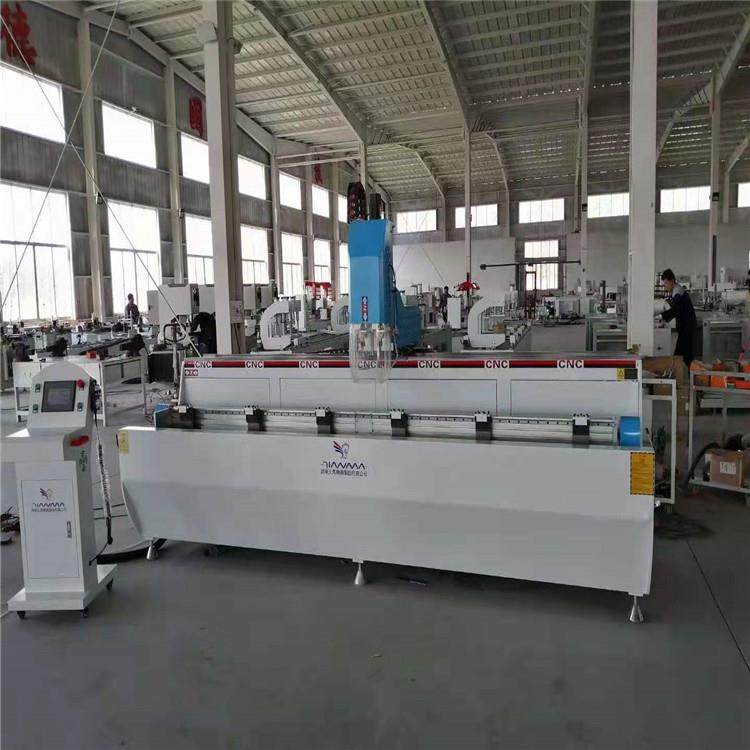 20玻璃门铝框加工设备 20铰链孔 角码孔 合页孔 铝型材数控钻