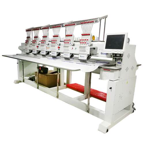 六头电脑绣花机 6头大豪电脑帽绣机厂家embroidery machine price