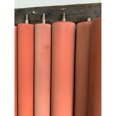 1.6/1.3胶辊直径128mm重工耐磨适配印刷机滚筒胶印机工业加重耐磨