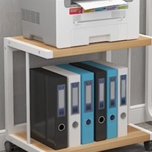 矮柜打印机架子桌下迷小型落地简约现代移动办公室多层置物架家用