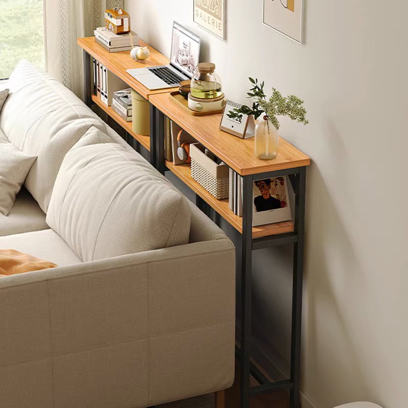 客厅沙发后置物架卧室床头床尾长C条柜夹缝隙靠墙边小超极窄收纳