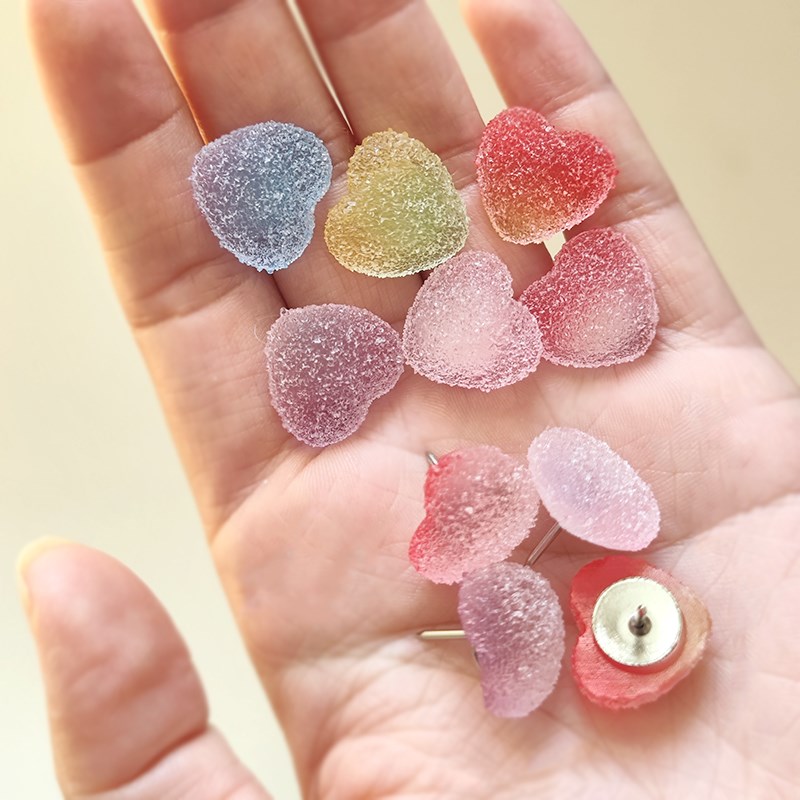 图钉工字钉爱心爱情毛毡软木板扎照片墙钉M留言板大头针按钉装饰