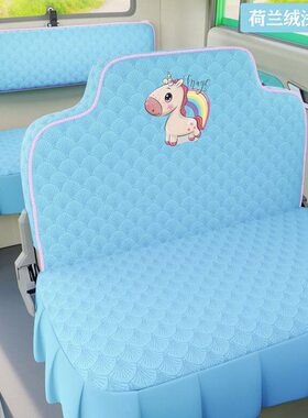 式把（座套布艺 F四轮电动车66全包围座套pro坐垫套手）盛昊Fmini