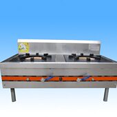 功炉熬蓝销汤连体矮煲汤筒头汤蓝火箭炉矮不锈钢节能功两炉厂双直