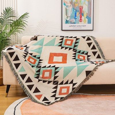 简约现代四季通用沙发毯单双人全盖防尘沙发罩装饰样板间毯子,居家布艺,沙发套,淘宝优惠券,粉丝福利购,淘宝优惠卷