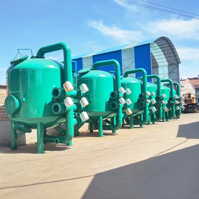 多介质过滤器 全自动石英砂活性炭锰砂过滤器P 砂碳滤罐机械过滤