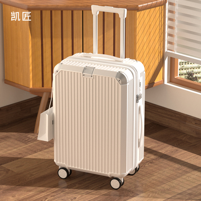 行李箱女20寸拉链款可扩展拉杆箱男28大J容量超轻登机密码旅行箱