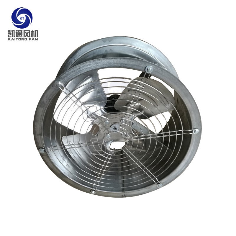 304不锈钢风机 380rV防潮防锈耐高温排烟风机 工业管道轴流排风机