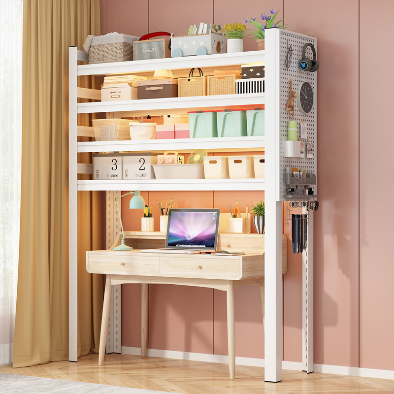 家用桌上置物架落地p多层货架阳台超市收纳架仓库地下室快递储物