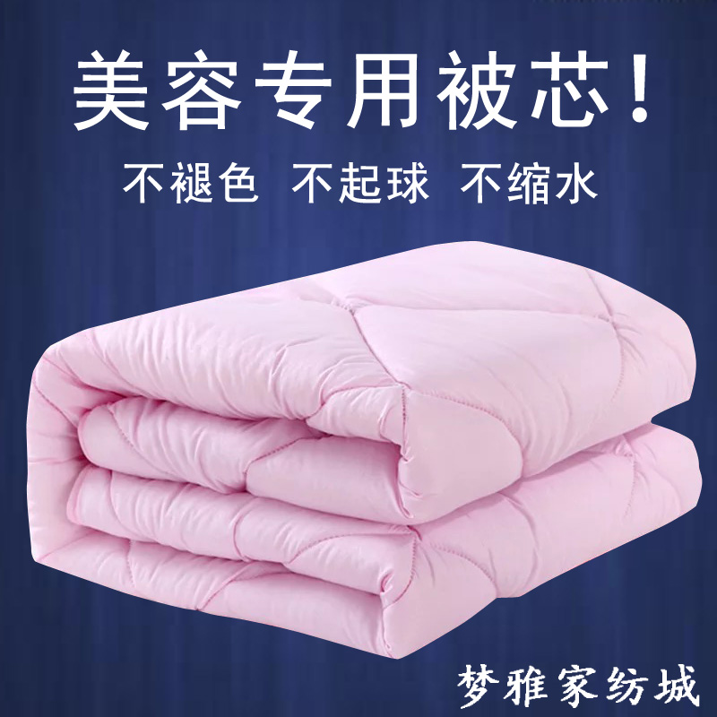 美容被芯 按e摩院美体熏蒸洗头床罩专用加厚冬季被子120*180冬被
