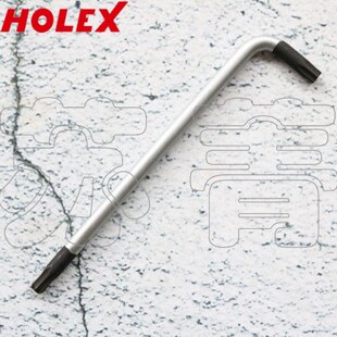 德国原装进口霍夫曼HOLEX星型梅花球头扳手 弯头螺丝起子端部黑化